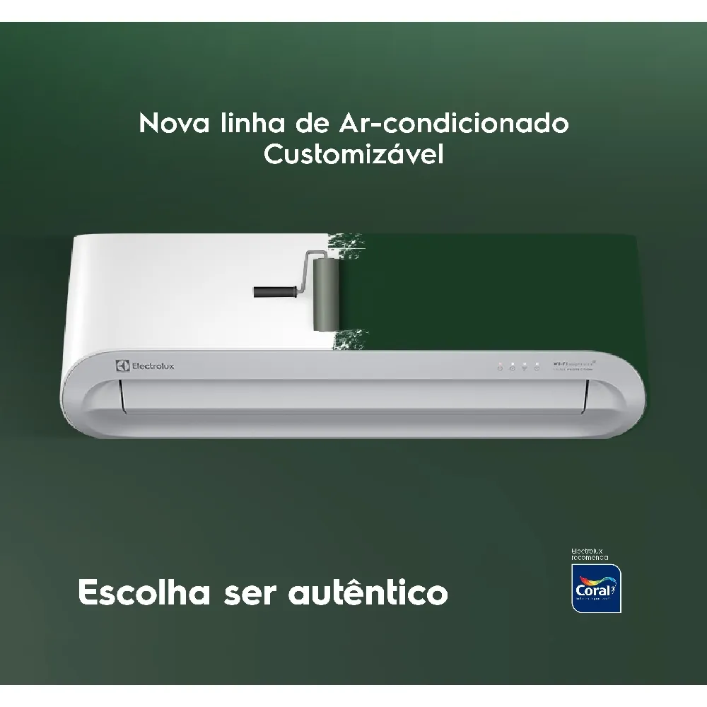 Ar-Condicionado Split Electrolux 18.000 BTUs Color Adapt Frio (UI18F/UE18F)