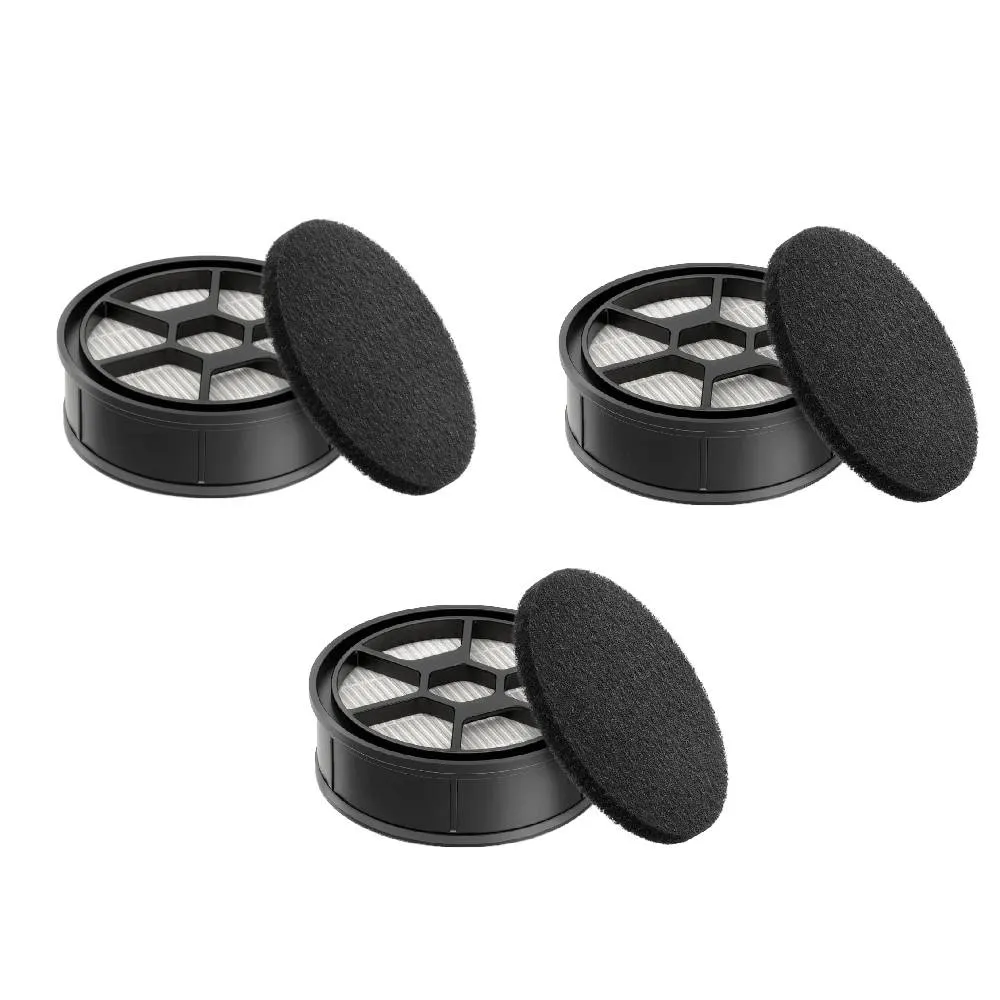 3 Kits Filtros para Aspirador de pó Cyclone Power PTE10 (FEP10) Electrolux