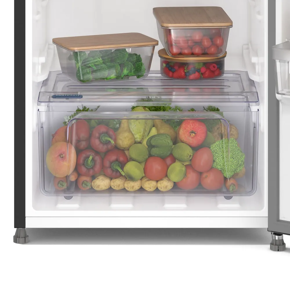 Geladeira Electrolux Frost Free 380L AutoSense Inverter Black Inox Look (IF41B)