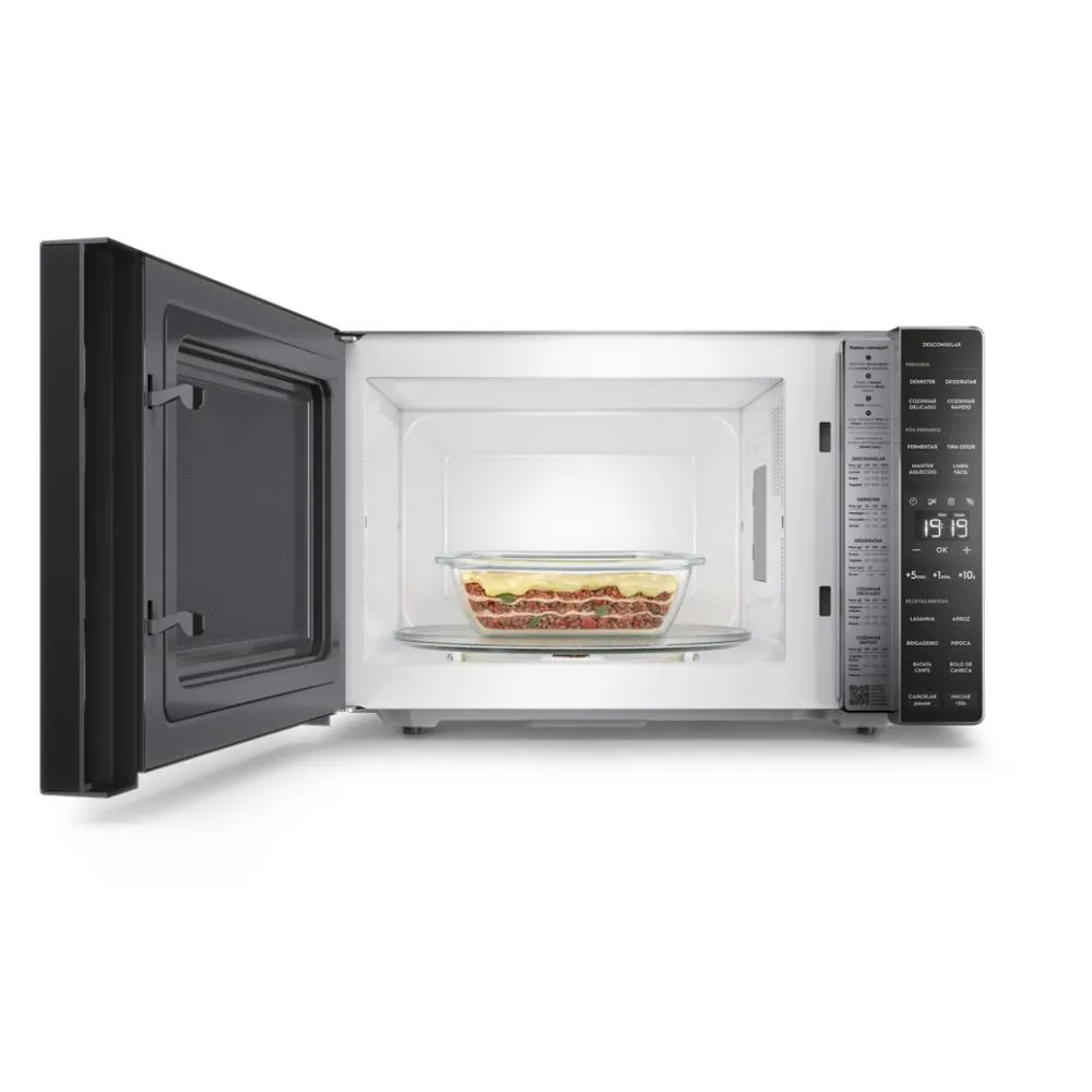 Micro-ondas Electrolux 36L cor Inox Efficient com Descongelamento Assistido (ME36S)