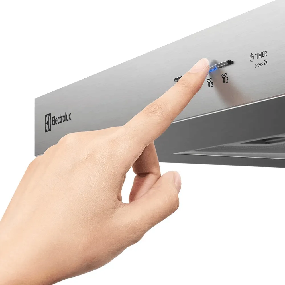 Coifa de Parede Electrolux 70cm Inox com Painel Soft Touch e Filtros de Alumínio Laváveis (70CS)