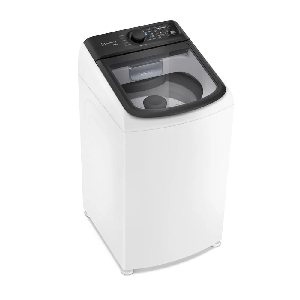 Máquina de Lavar Electrolux Efficient 11kg Branca Compacta, Econômica e Pré-diluição (LET11)