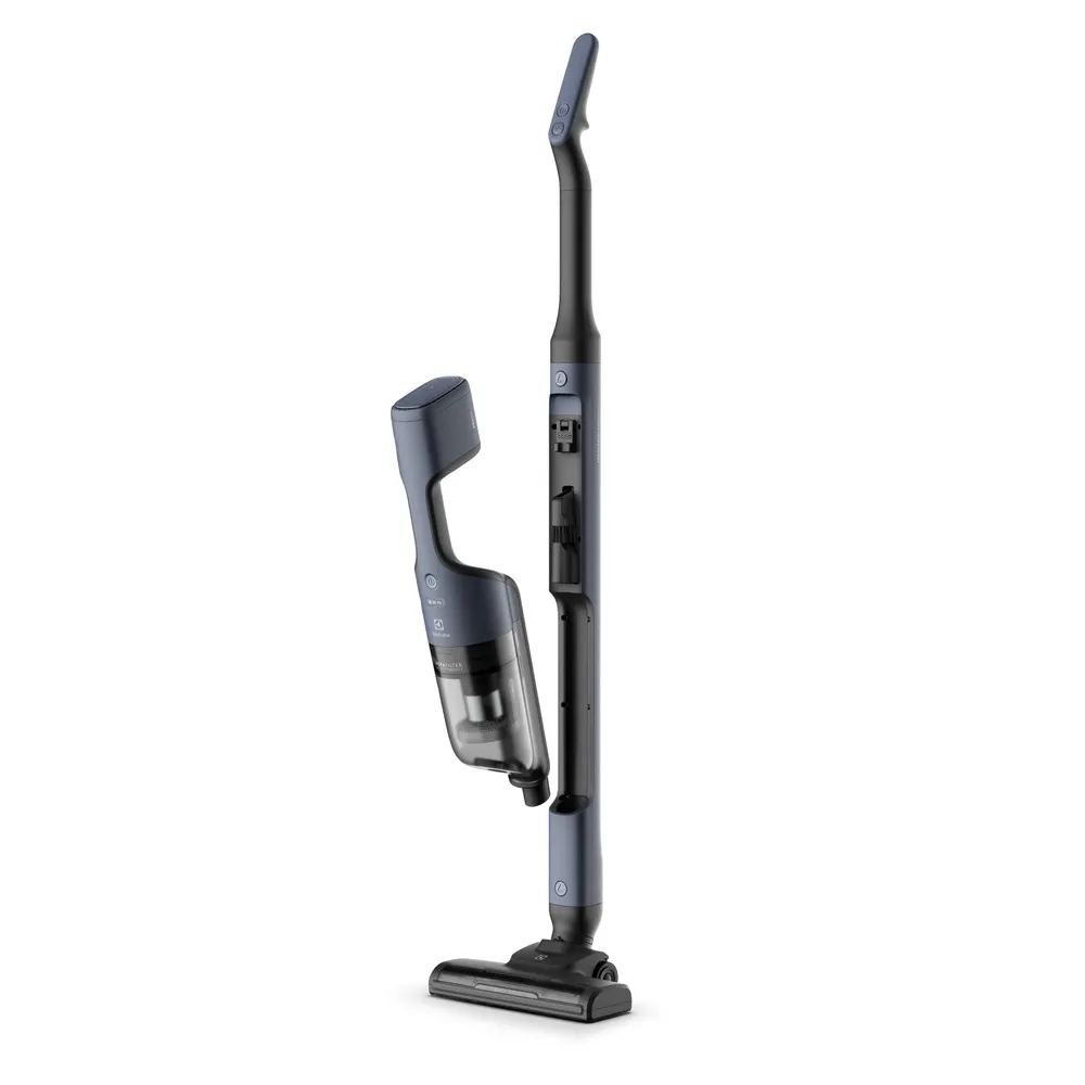 Aspirador de Pó Vertical Sem Fio Electrolux Ergorápido 2 em 1 Cyclonic Power até 30 min Azul (ERG019)