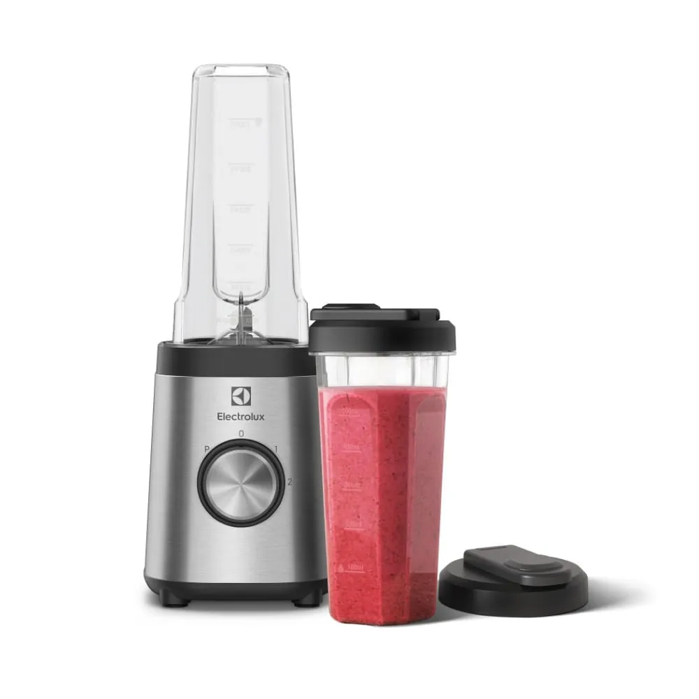 Liquidificador Portátil Electrolux Sport Blender 320W Efficient Inox c/ 2 garrafas (BSE20)