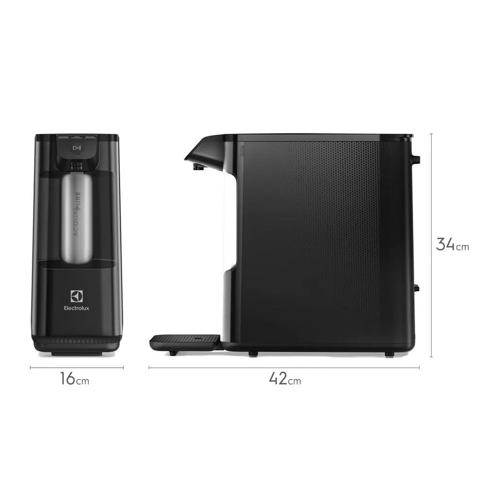 Purificador Electrolux Eletrônico Compacto Experience Pure 4x Digital Preto (PE12P)