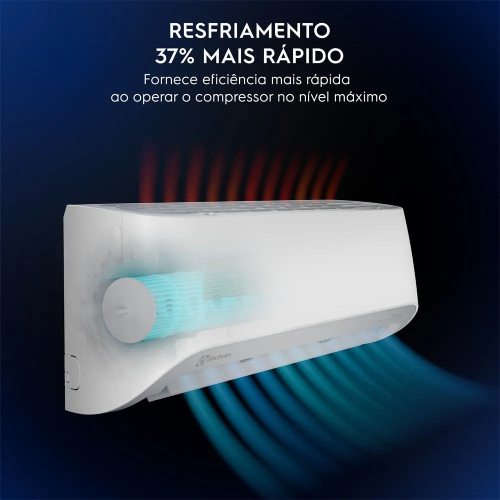 Ar-Condicionado Split Electrolux Inverter 9.000 BTUs Color Adapt Frio (JI09F/JE09F)